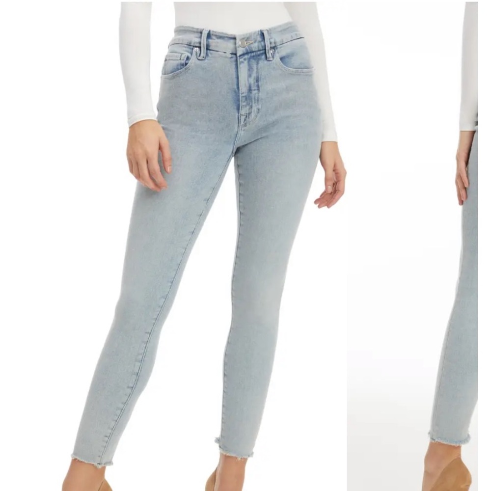 Good American Good Legs crop jeans size 14 NWT